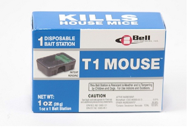 T1 Pre Baited Mouse Bait Station