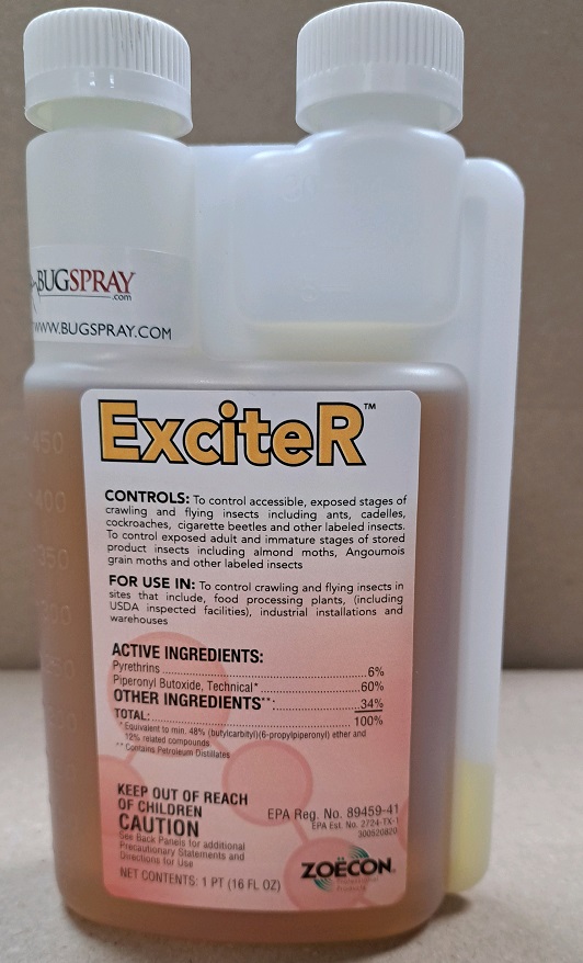 EXCITER EVERGREEN 6% PYRETHRIN | BUGSPRAY.COM