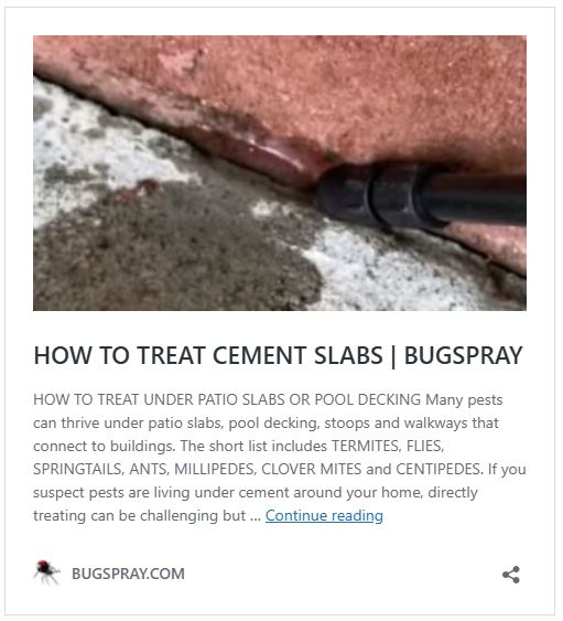 HOW TO TREAT CEMENT SLABS