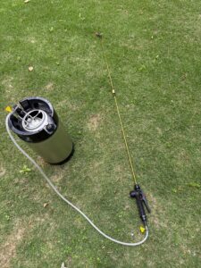 5 FOOT BRASS SPRAY WAND