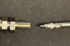 Schrader Air Valve Removed